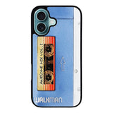 Sony Walkman Awesome Mix Vol 1 Blue Tape Case iPhone 16 Plus BC1825