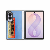 Sony Walkman Awesome Mix Vol 1 Blue Tape Samsung Galaxy Z Fold 8 Case BC1825