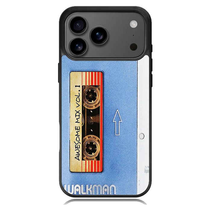 Sony Walkman Awesome Mix Vol 1 Blue Tape iPhone 17 Pro Max Case BC1825