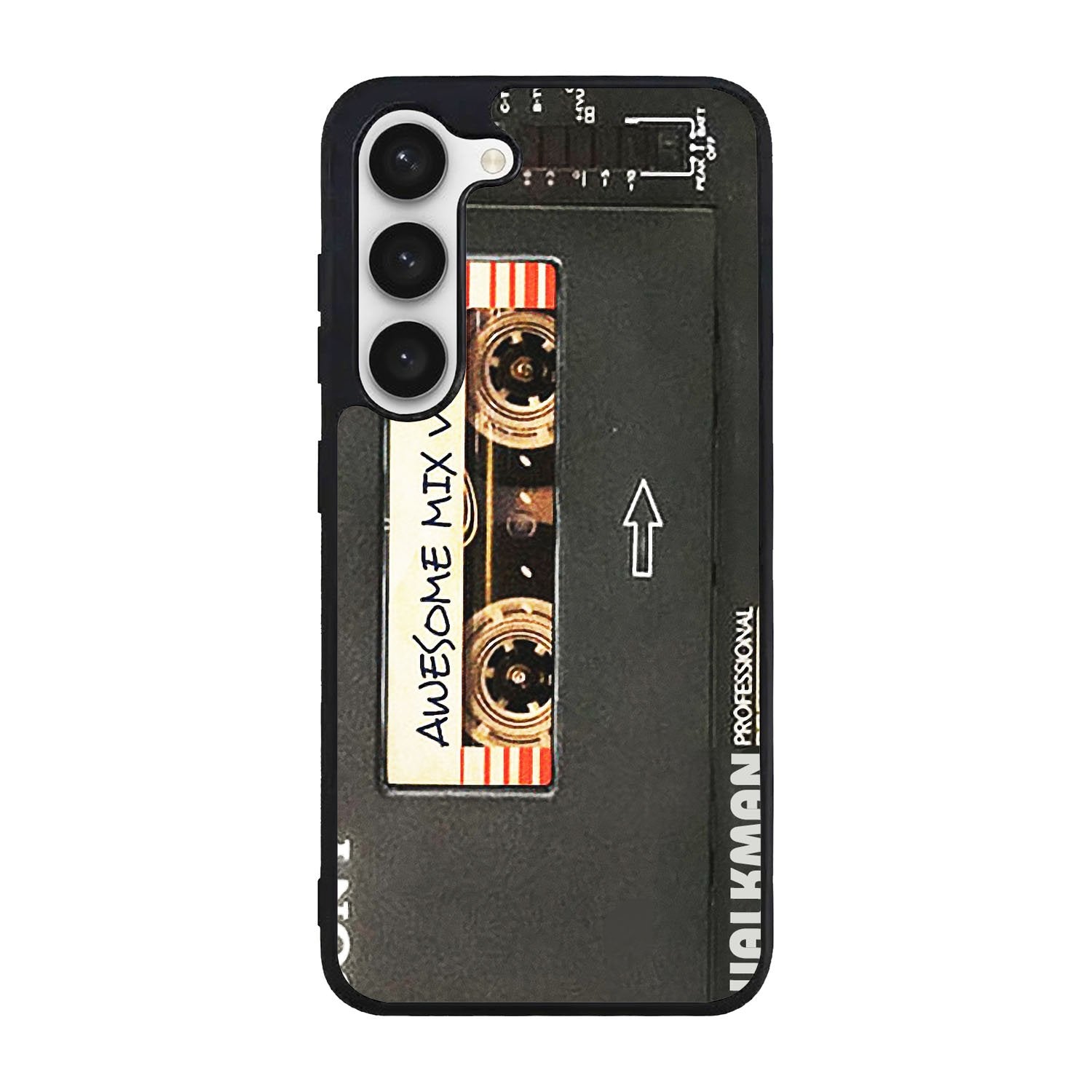 Sony Walkman Awesome Mix Vol 1 Black Tape Case Samsung Galaxy S24 5G BC1826