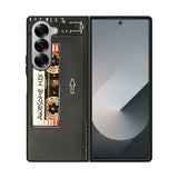Sony Walkman Awesome Mix Vol 1 Black Tape Case Samsung Galaxy Z Fold 6 5G BC1826