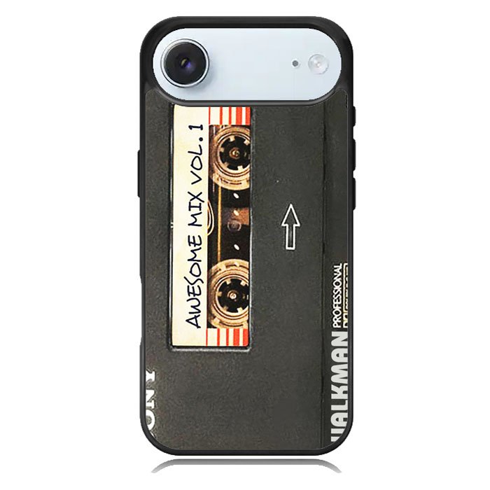 Sony Walkman Awesome Mix Vol 1 Black Tape iPhone 17 Air Case BC1826