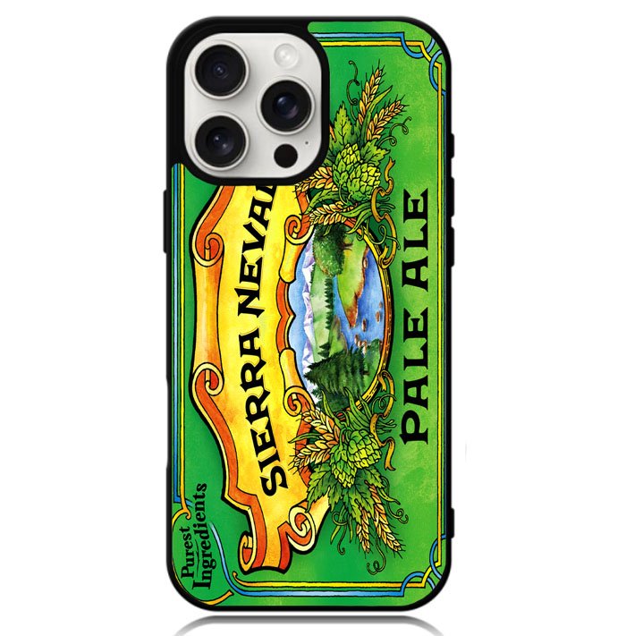 Sierra Nevada Pale Ale Beer Case iPhone 16 Pro Max BC1828