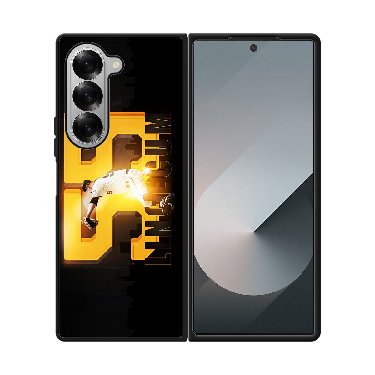 Tom Lincencum San Francisco Giants Baseball Case Samsung Galaxy Z Fold 6 5G BC1836