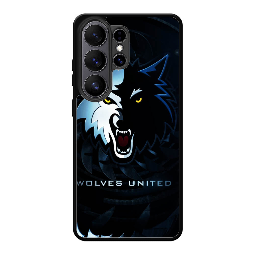 Minnesota timberwolves logo Samsung Galaxy S26 Ultra Case BC1842