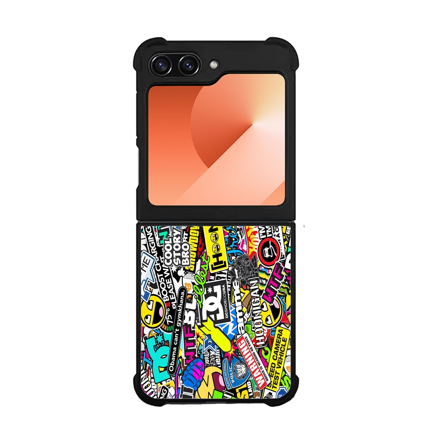 Hoonigan Sticker Boombing Case Samsung Galaxy Z Flip 6 5G BC1918