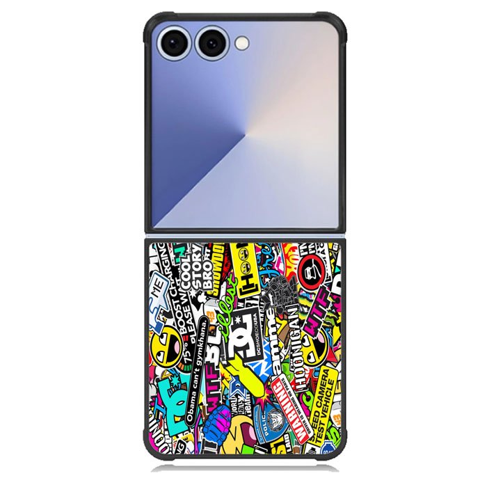 Hoonigan Sticker Boombing Samsung Galaxy Z Flip 7 Case BC1918