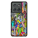 Hoonigan Sticker Boombing Case Motorola Moto Edge 2025 BC1918