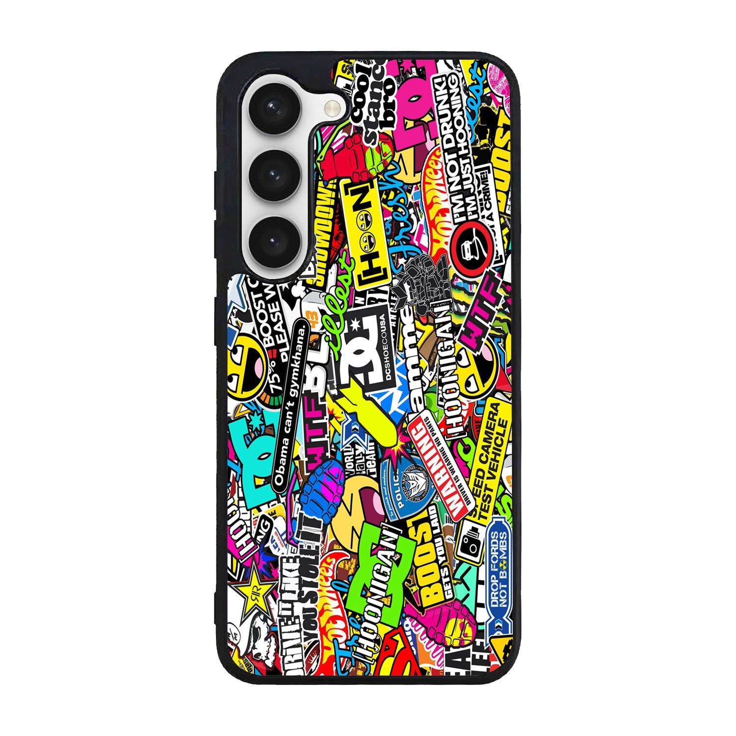 Hoonigan Sticker Boombing Case Samsung Galaxy S23 Plus 5G BC1918