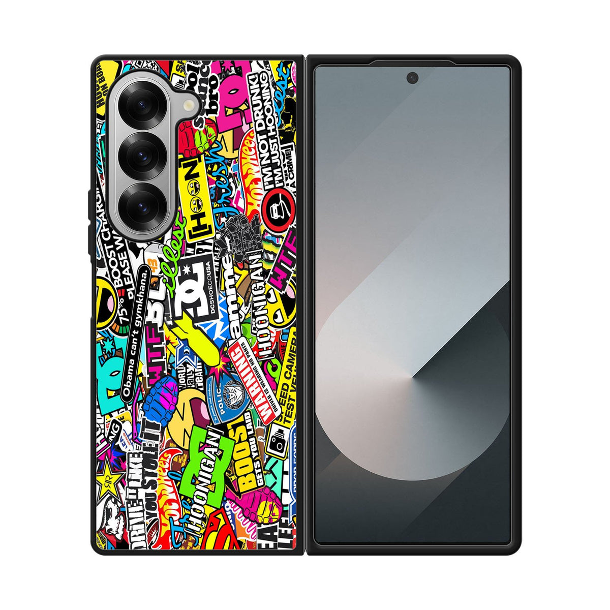 Hoonigan Sticker Boombing Case Samsung Galaxy Z Fold 6 5G BC1918