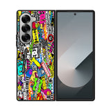 Hoonigan Sticker Boombing Case Samsung Galaxy Z Fold 6 5G BC1918