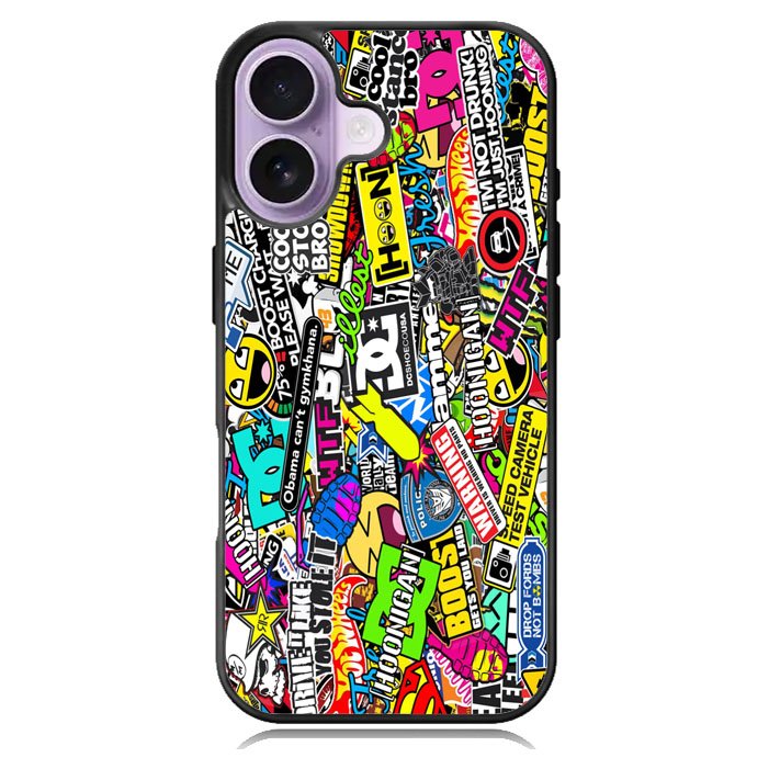 Hoonigan Sticker Boombing iPhone 17 Case BC1918