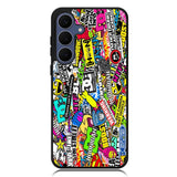 Hoonigan Sticker Boombing Samsung Galaxy S25 FE Case BC1918