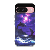 Purple Night Dolphins Beautiful Case Google Pixel 9 BC1954