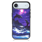 Purple Night Dolphins Beautiful iPhone 17 Air Case BC1954