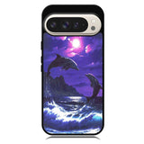 Purple Night Dolphins Beautiful Google Pixel 10 Pro XL Case BC1954