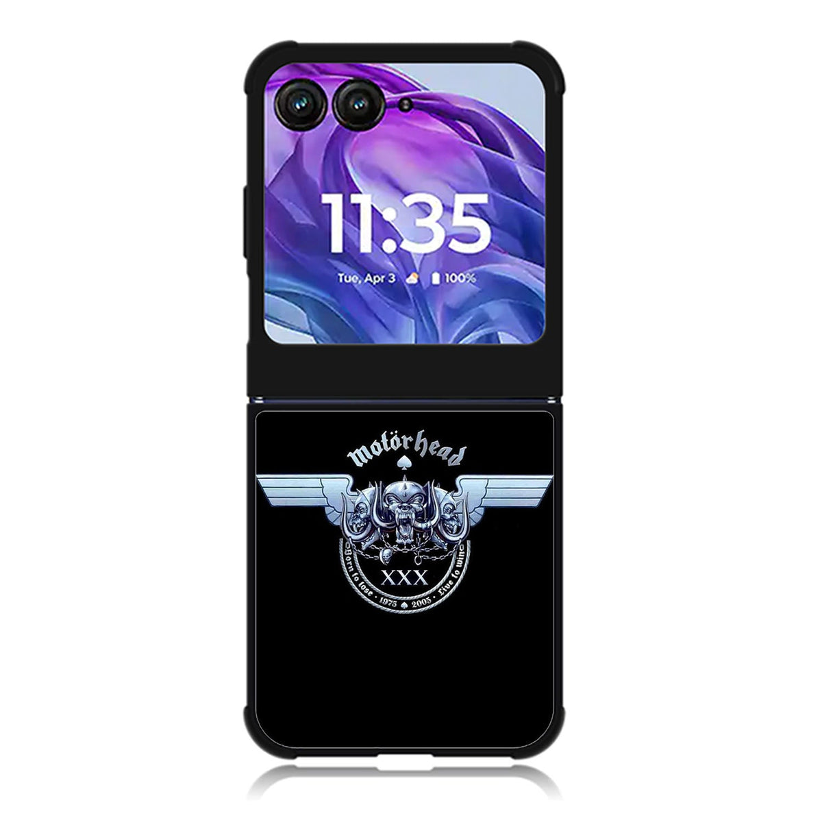 Motorhead vintage Motorola Moto Razr 2024 , Moto Razr 50 Case FE1955