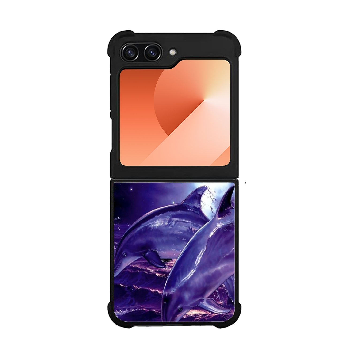 Purple Night Dolphins Case Samsung Galaxy Z Flip 6 5G BC1860