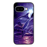 Purple Night Dolphins Google Pixel 10A Case BC1860
