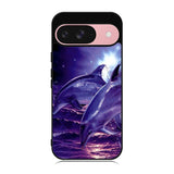 Purple Night Dolphins Case Google Pixel 9 BC1860