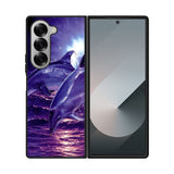 Purple Night Dolphins Case Samsung Galaxy Z Fold 6 5G BC1860