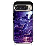 Purple Night Dolphins Google Pixel 10 Pro XL Case BC1860
