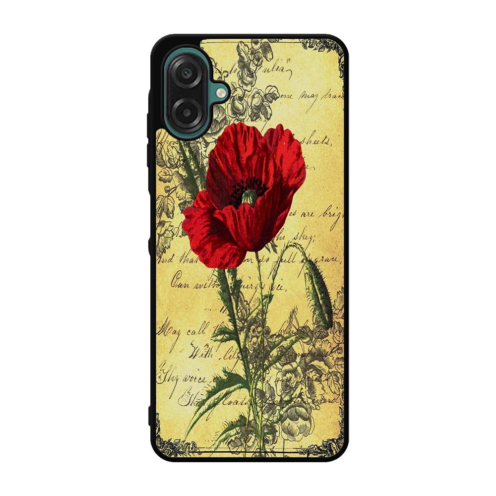 Poppy Ephemera Case Samsung Galaxy A07 BC1861