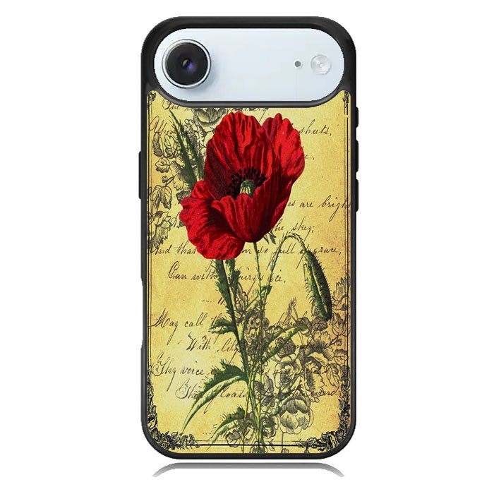 Poppy Ephemera iPhone 17 Air Case BC1861