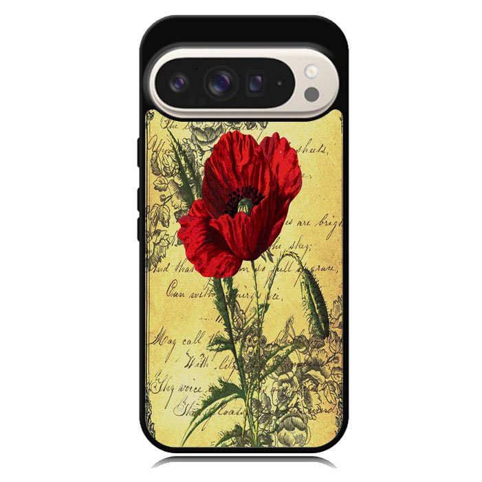 Poppy Ephemera Google Pixel 10 Pro XL Case BC1861
