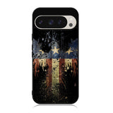 New American Eagle Flag Burning Case Google Pixel 9 Pro XL BC1863