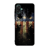 New American Eagle Flag Burning Case Samsung Galaxy A07 BC1863