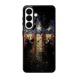 New American Eagle Flag Burning Samsung Galaxy S26 Case BC1863