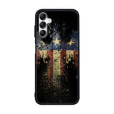 New American Eagle Flag Burning Case Samsung Galaxy A15 BC1863