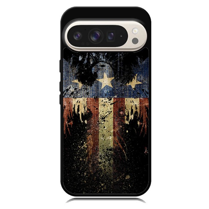 New American Eagle Flag Burning Google Pixel 10 Pro XL Case BC1863
