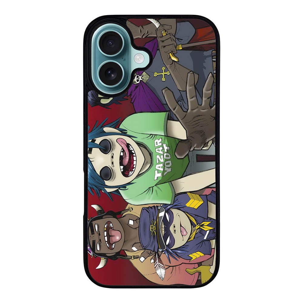 Gorillaz Wallpaper Case iPhone 16 Plus BC1845