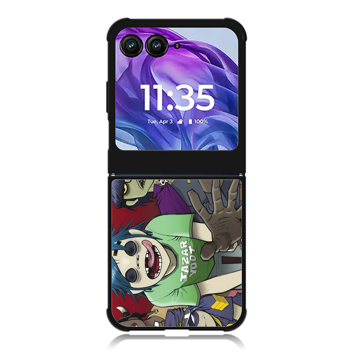 Gorillaz Wallpaper Motorola Moto Razr Plus 2025/2024 Case, Moto Razr 50 Ultra 5G BC1845