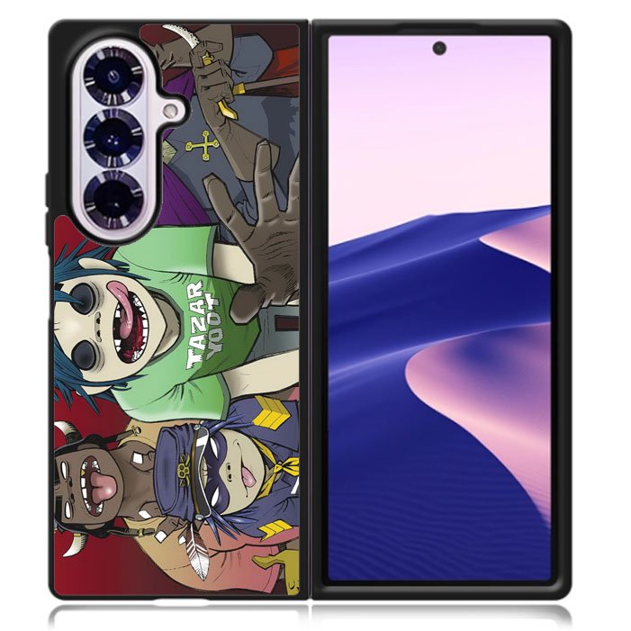 Gorillaz Wallpaper Samsung Galaxy Z Fold 7 5G Case BC1845