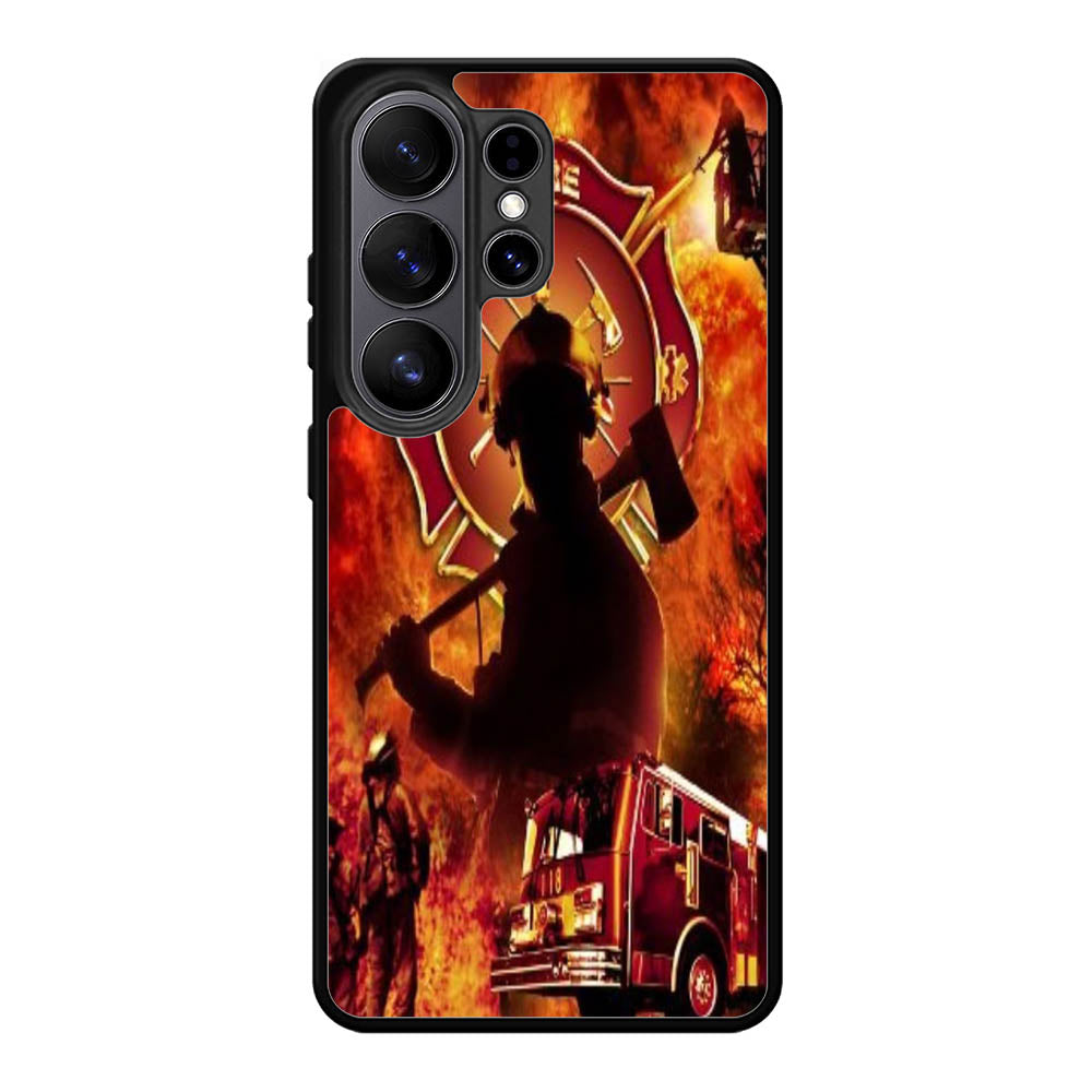 Fire Fighter Samsung Galaxy S26 Ultra Case BC1847