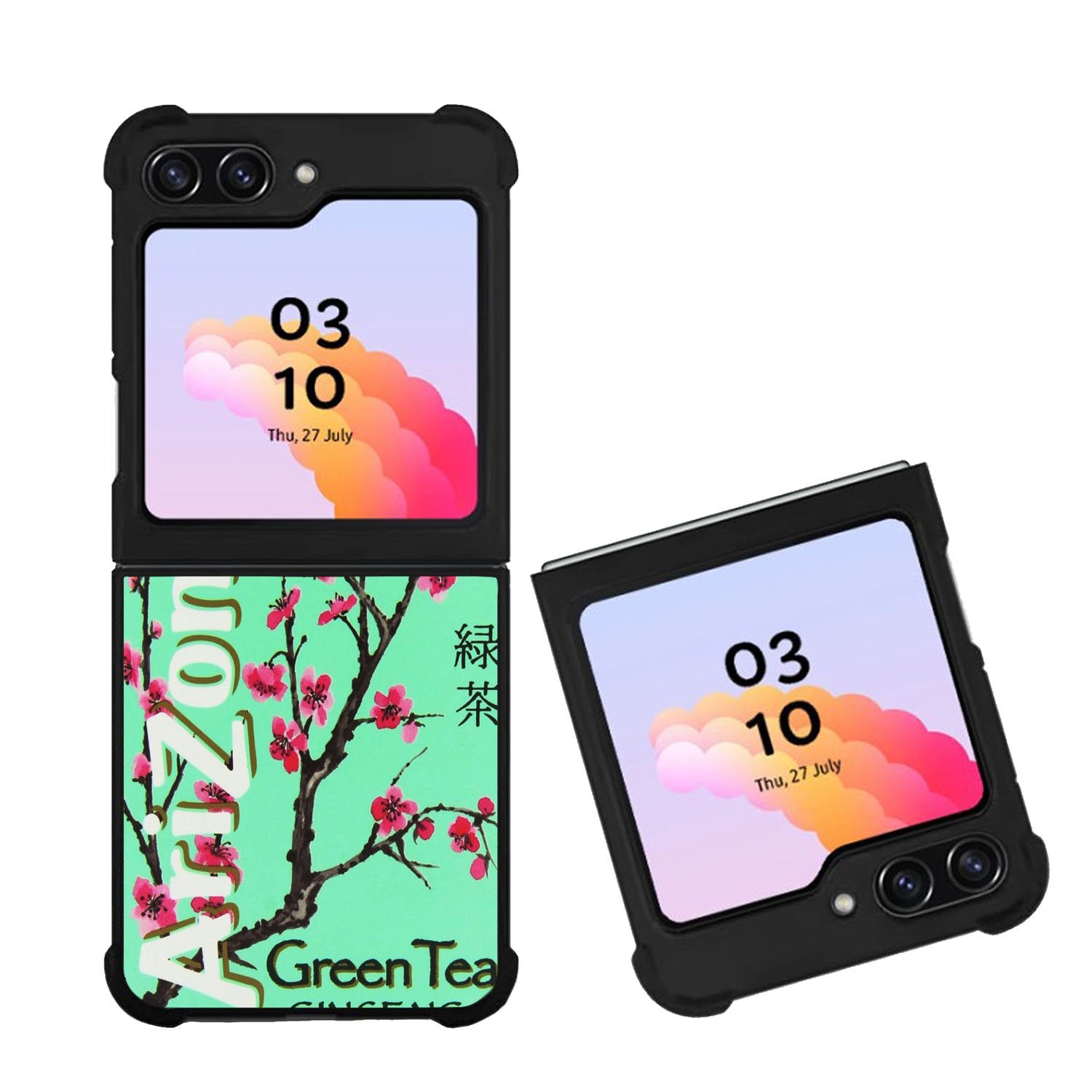 Arizona Green Tea Beverage Drink Retro Teal Case Samsung Galaxy Z Flip 5 5G BC1848