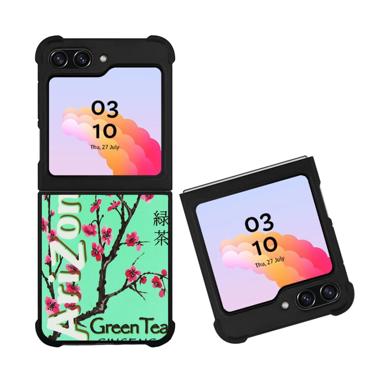 Arizona Green Tea Beverage Drink Retro Teal Case Samsung Galaxy Z Flip 5 5G BC1848