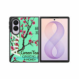 Arizona Green Tea Beverage Drink Retro Teal Samsung Galaxy Z Fold 8 Case BC1848