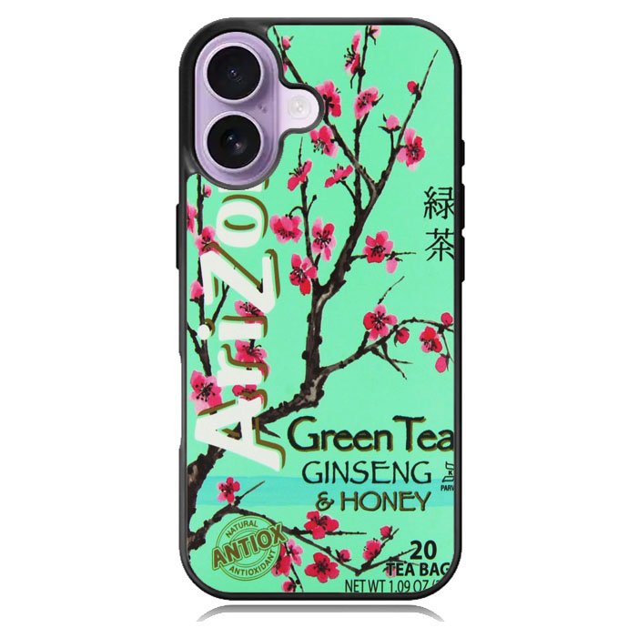 Arizona Green Tea Beverage Drink Retro Teal iPhone 17 Case BC1848