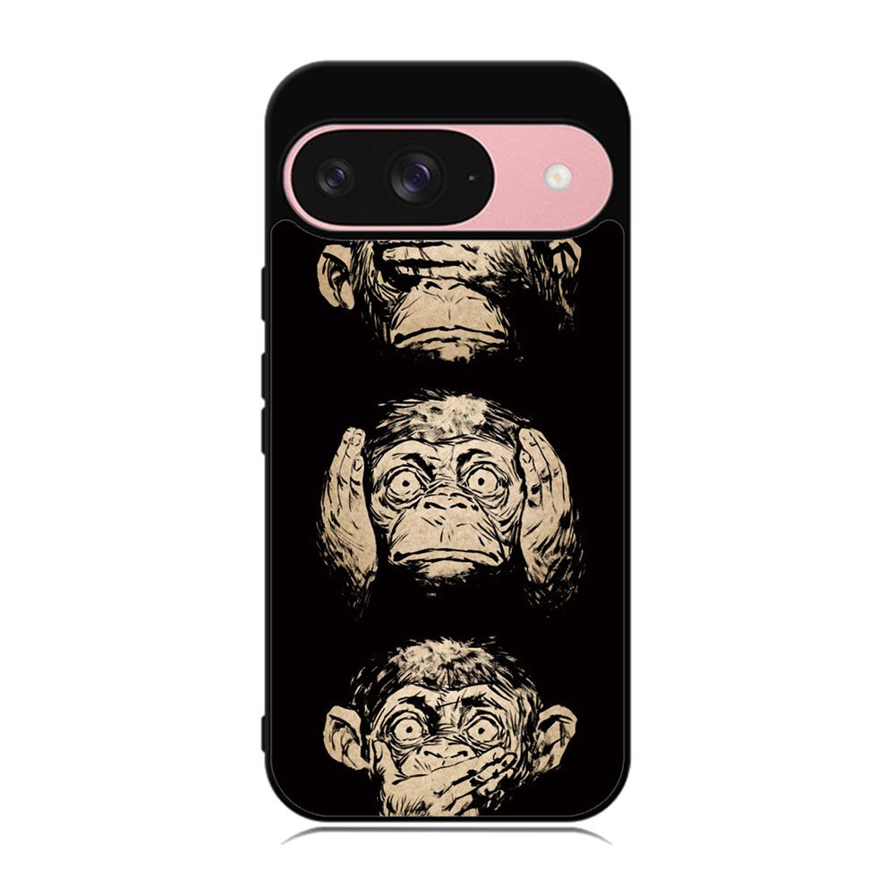 Wisdom Monkeys Thoughtful Quirky Cute Case Google Pixel 9 BC1849