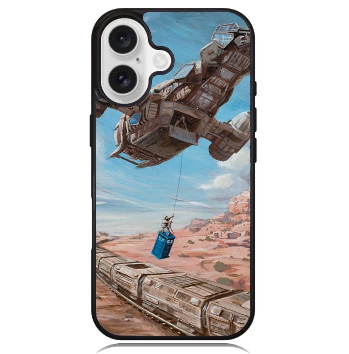The Time Job Firefly Doctor Who Case iPhone 16 BC1850