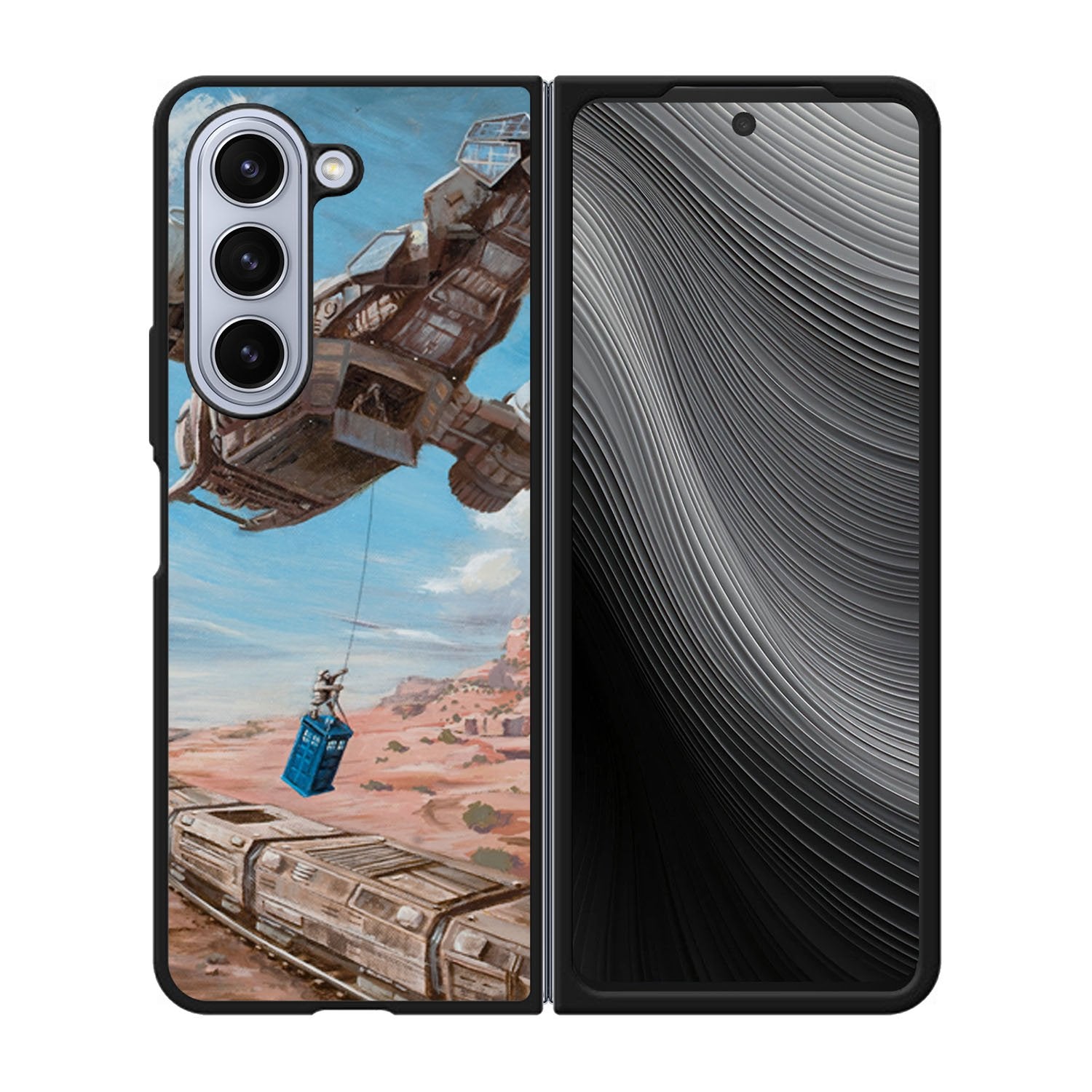 The Time Job Firefly Doctor Who Case Samsung Galaxy z Fold 5 5G BC1850