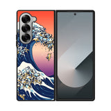 The Great Wave of Pug Case Samsung Galaxy Z Fold 6 5G BC1851