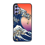 The Great Wave of Pug Case Samsung Galaxy A35 5G BC1851