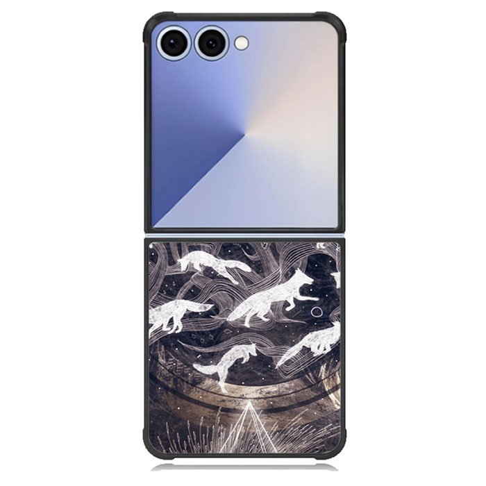 Ghost Fox Samsung Galaxy Z Flip 7 Case BC1852