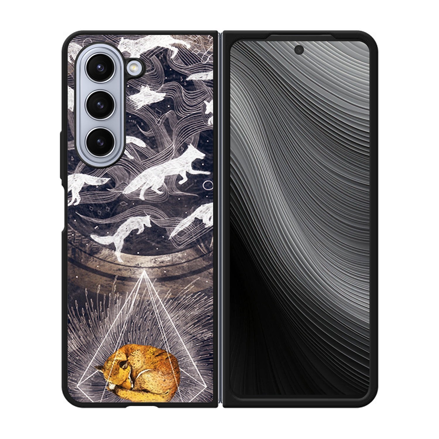 Ghost Fox Case Samsung Galaxy z Fold 5 5G BC1852