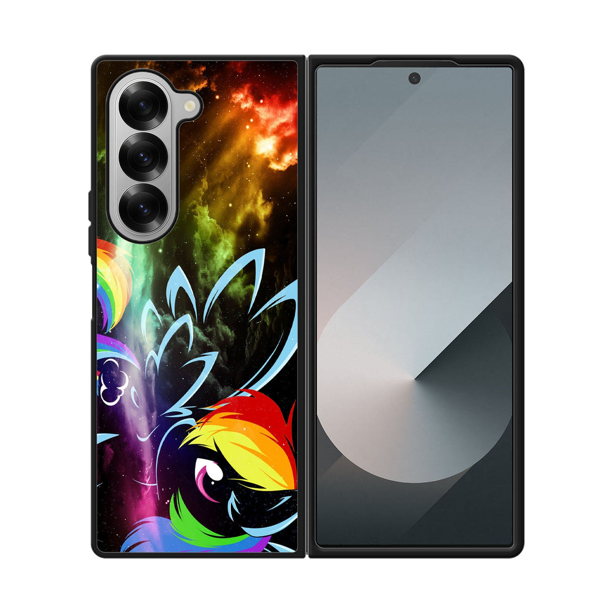 Rainbow Dash Pony My Little Case Samsung Galaxy Z Fold 6 5G BC1855